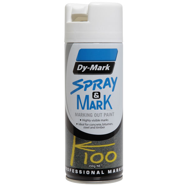 DY-MARK SPRAY & MARK WHITE 350G 